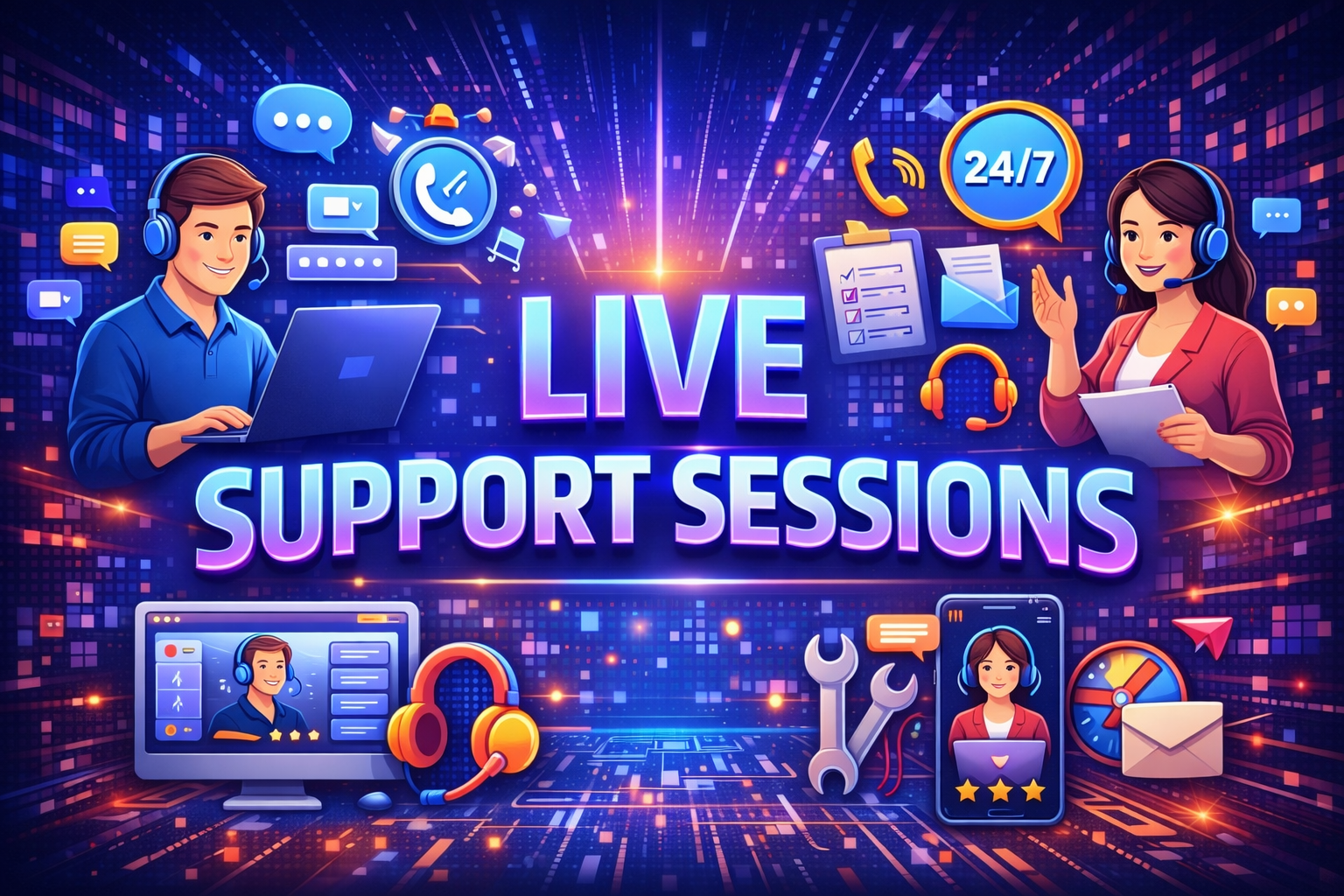 Live Support Sessions
